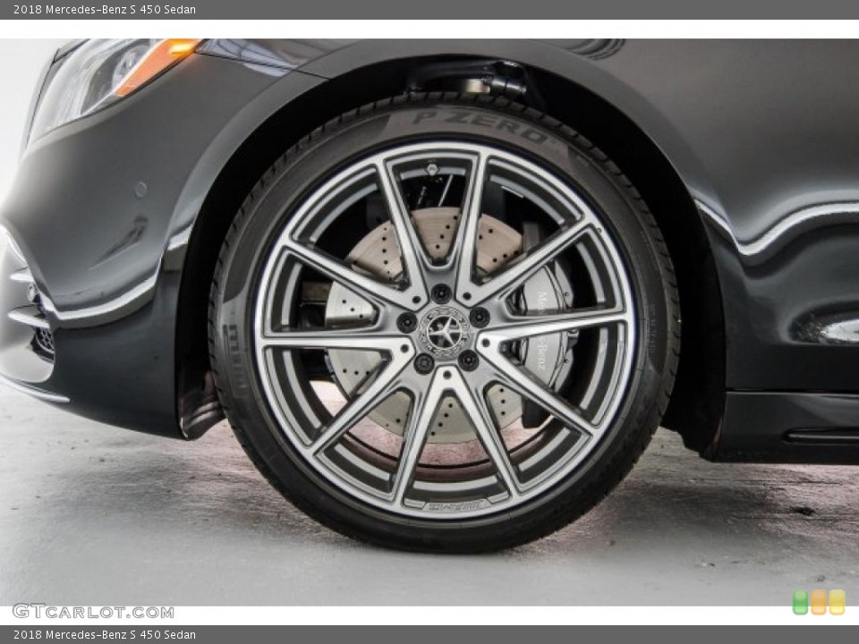 2018 Mercedes-Benz S 450 Sedan Wheel and Tire Photo #123177501