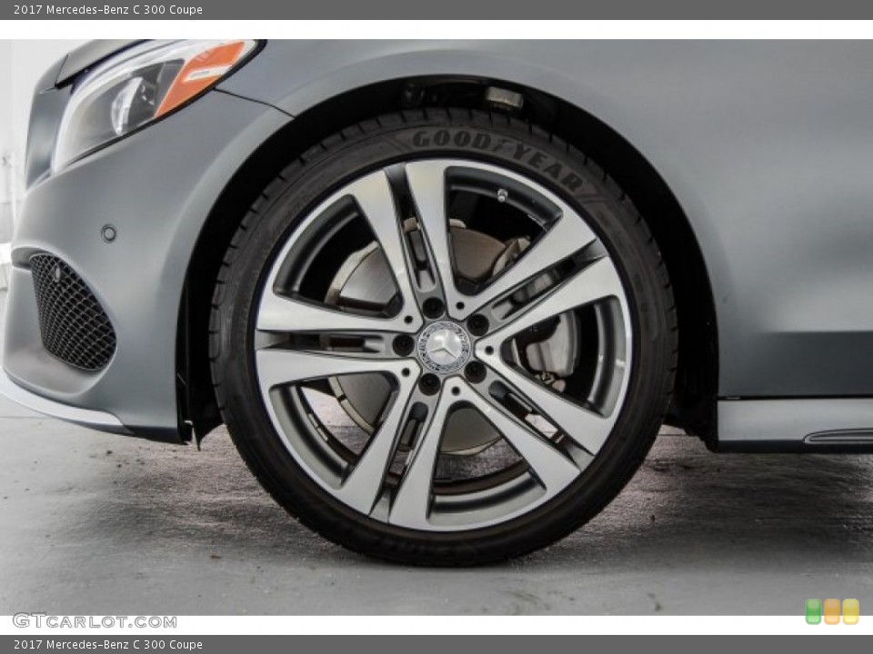 2017 Mercedes-Benz C 300 Coupe Wheel and Tire Photo #123183656