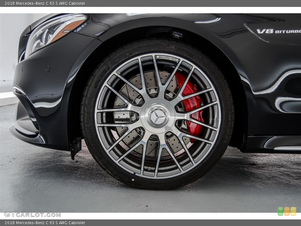 2018 Mercedes-Benz C 63 S AMG Cabriolet Wheel and Tire Photo #123191906