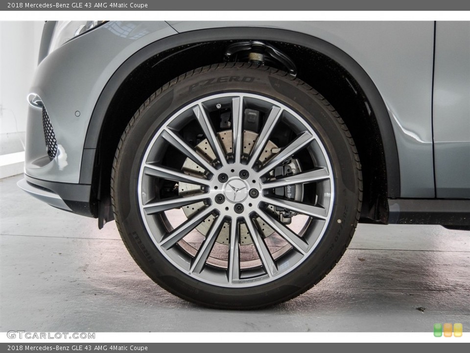 2018 Mercedes-Benz GLE 43 AMG 4Matic Coupe Wheel and Tire Photo #123195864