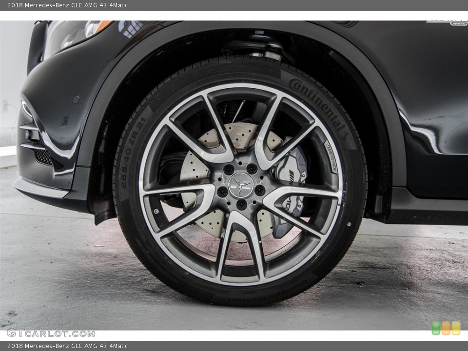 2018 Mercedes-Benz GLC AMG 43 4Matic Wheel and Tire Photo #123220984