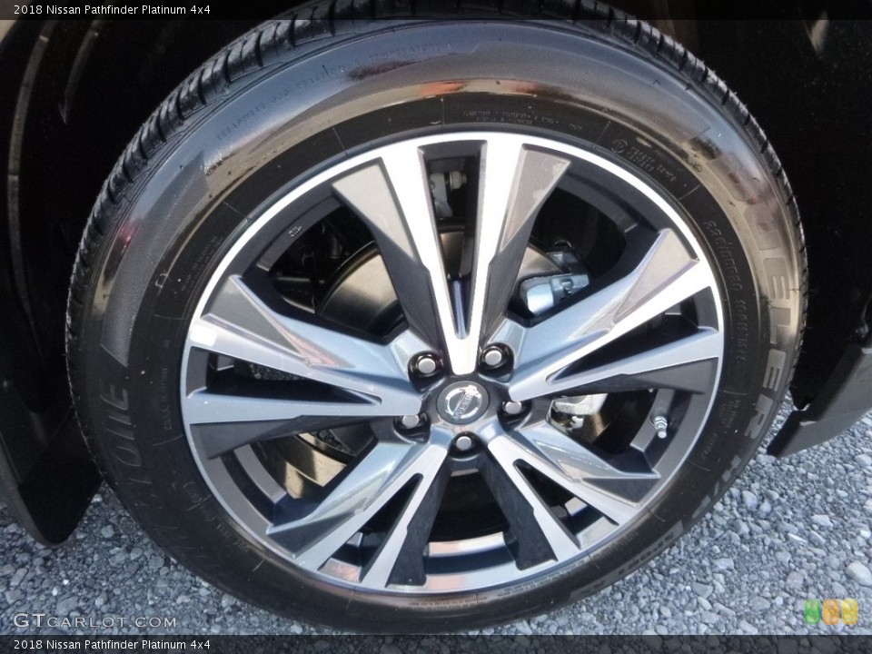 2018 Nissan Pathfinder Platinum 4x4 Wheel and Tire Photo #123221431