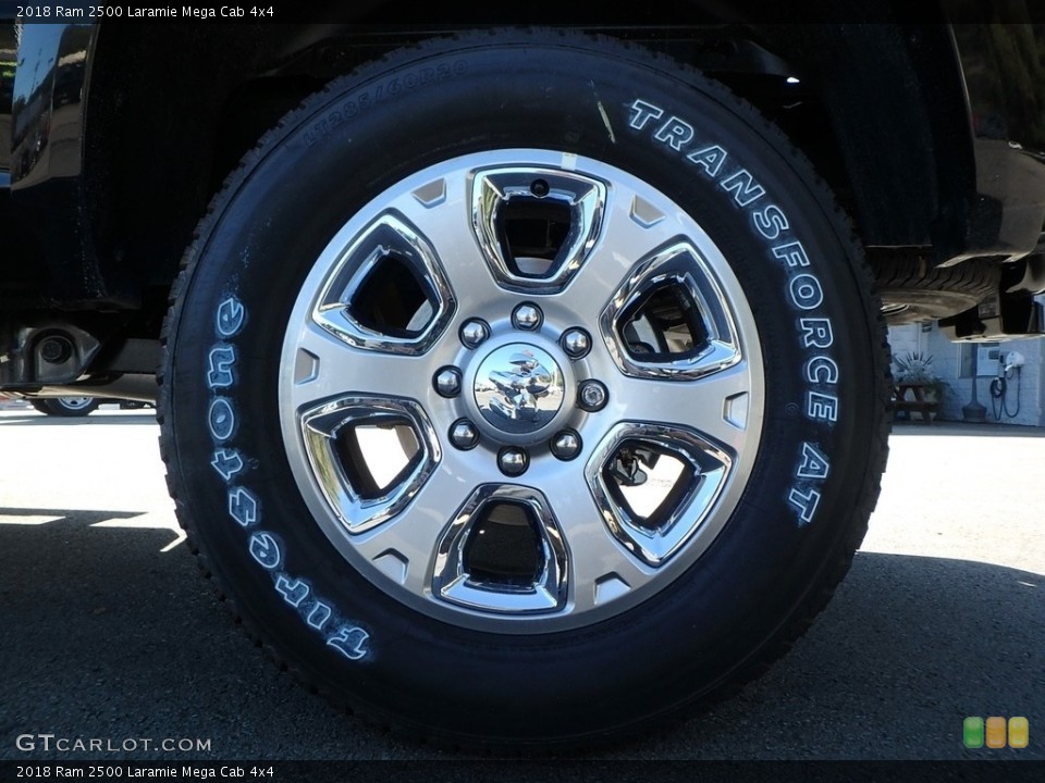 2018 Ram 2500 Laramie Mega Cab 4x4 Wheel and Tire Photo #123221944