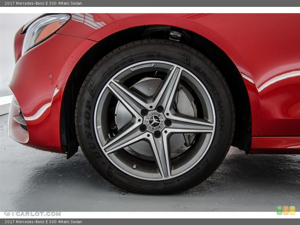 2017 Mercedes-Benz E 300 4Matic Sedan Wheel and Tire Photo #123223381