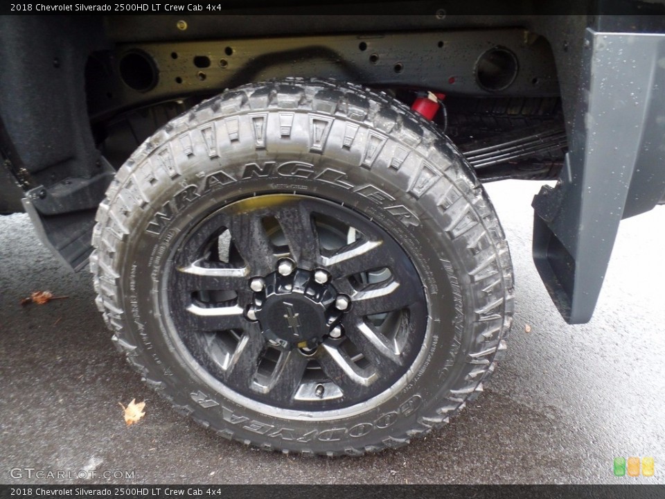 2018 Chevrolet Silverado 2500HD LT Crew Cab 4x4 Wheel and Tire Photo #123244186