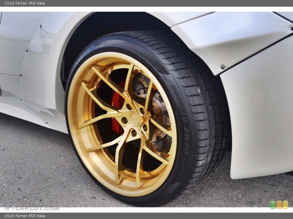 2010 Ferrari 458 Custom Wheel and Tire Photo #123262419