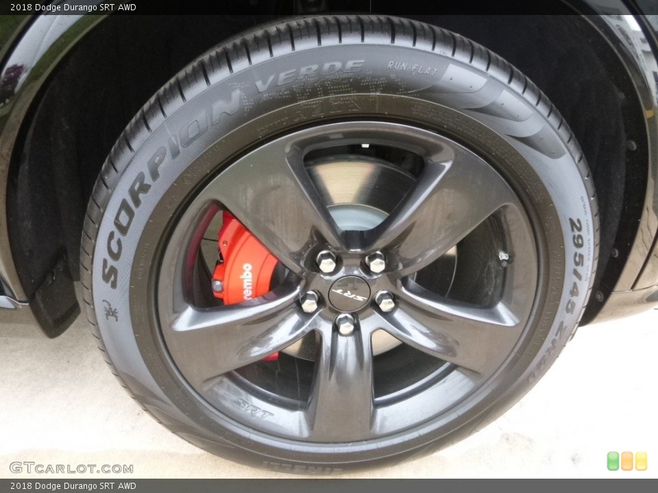 2018 Dodge Durango SRT AWD Wheel and Tire Photo #123262794