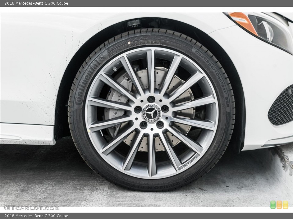 2018 Mercedes-Benz C 300 Coupe Wheel and Tire Photo #123271212