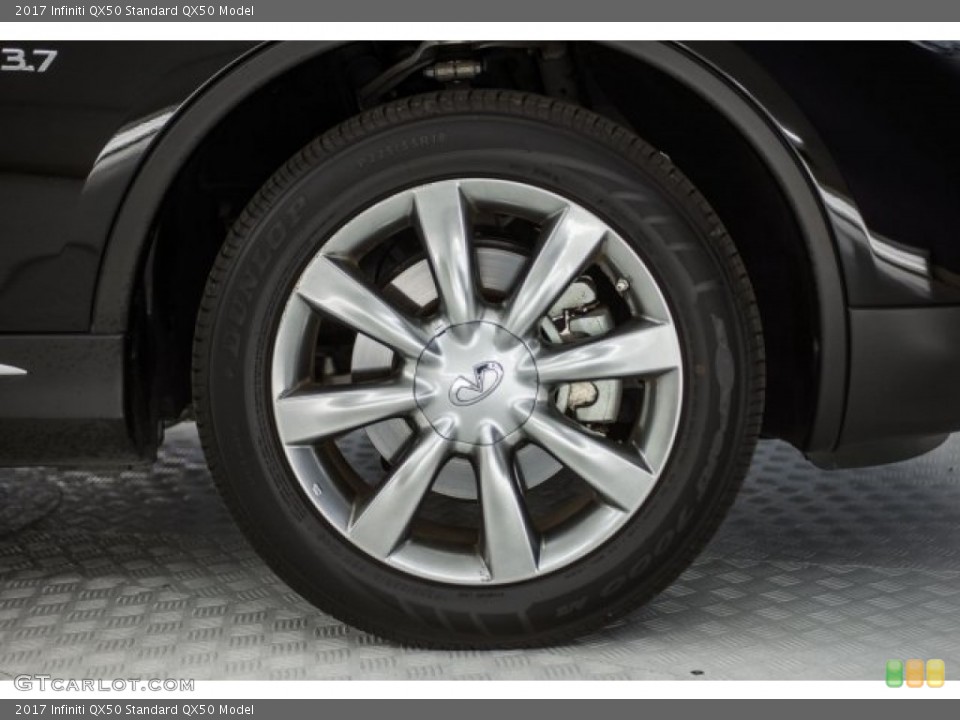 2017 Infiniti QX50  Wheel and Tire Photo #123315476