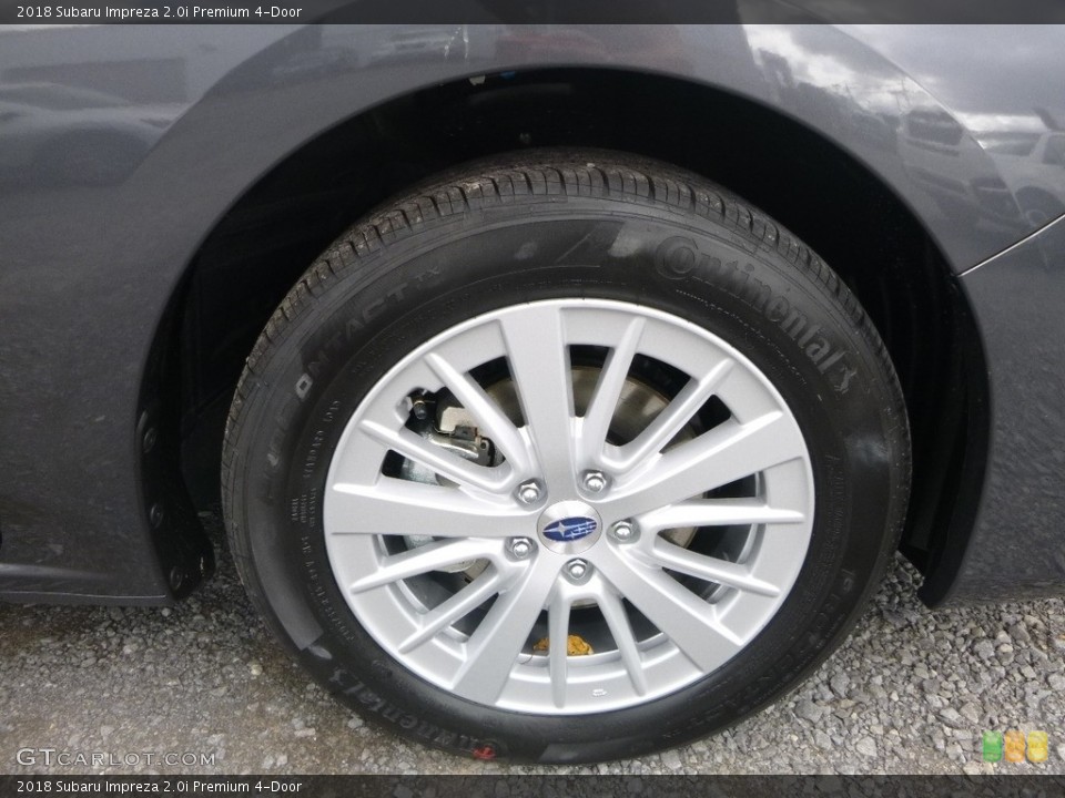 2018 Subaru Impreza 2.0i Premium 4-Door Wheel and Tire Photo #123324833