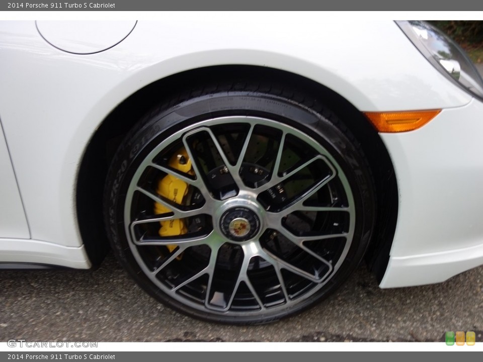 2014 Porsche 911 Turbo S Cabriolet Wheel and Tire Photo #123347828