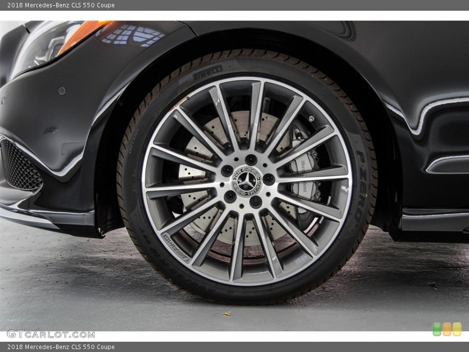 2018 Mercedes-Benz CLS 550 Coupe Wheel and Tire Photo #123350003