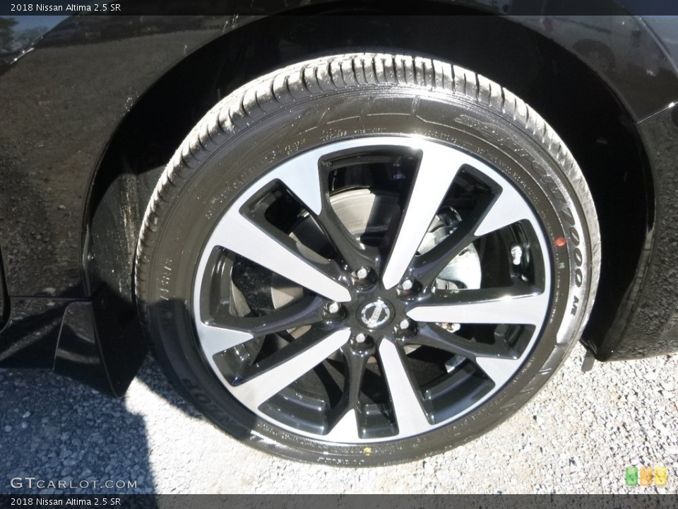 2018 Nissan Altima 2.5 SR Wheel and Tire Photo #123363683