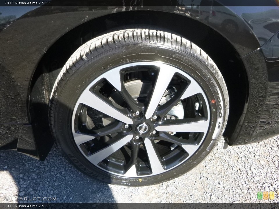 2018 Nissan Altima 2.5 SR Wheel and Tire Photo #123363860