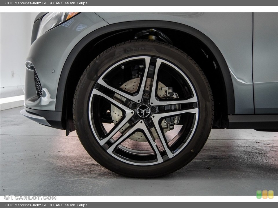2018 Mercedes-Benz GLE 43 AMG 4Matic Coupe Wheel and Tire Photo #123368086