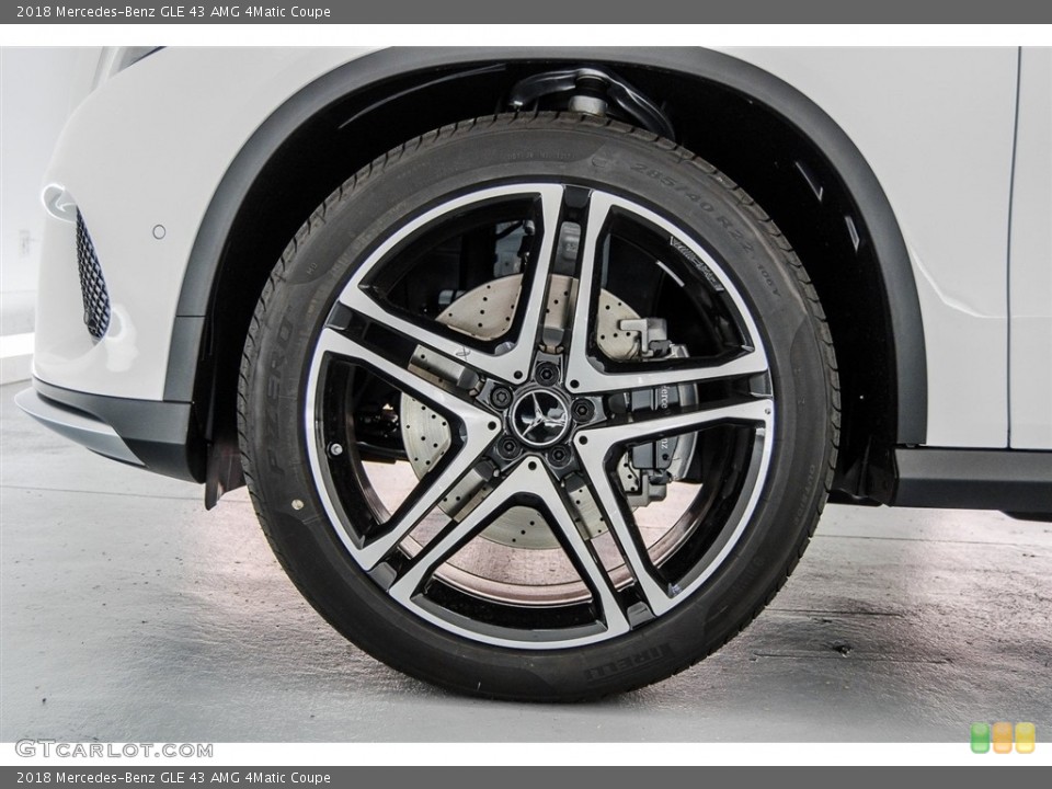 2018 Mercedes-Benz GLE 43 AMG 4Matic Coupe Wheel and Tire Photo #123368407
