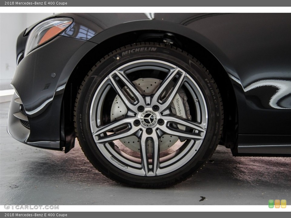 2018 Mercedes-Benz E 400 Coupe Wheel and Tire Photo #123394042