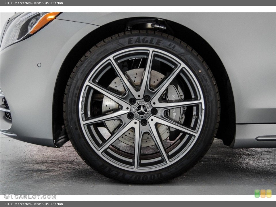 2018 Mercedes-Benz S 450 Sedan Wheel and Tire Photo #123395017