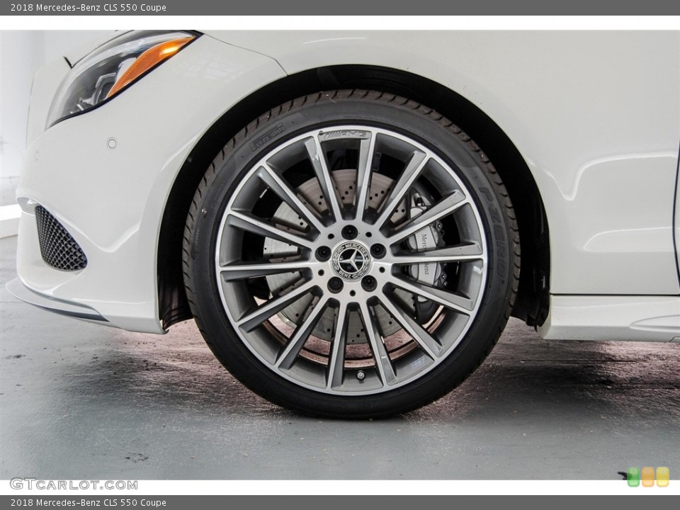 2018 Mercedes-Benz CLS 550 Coupe Wheel and Tire Photo #123396277