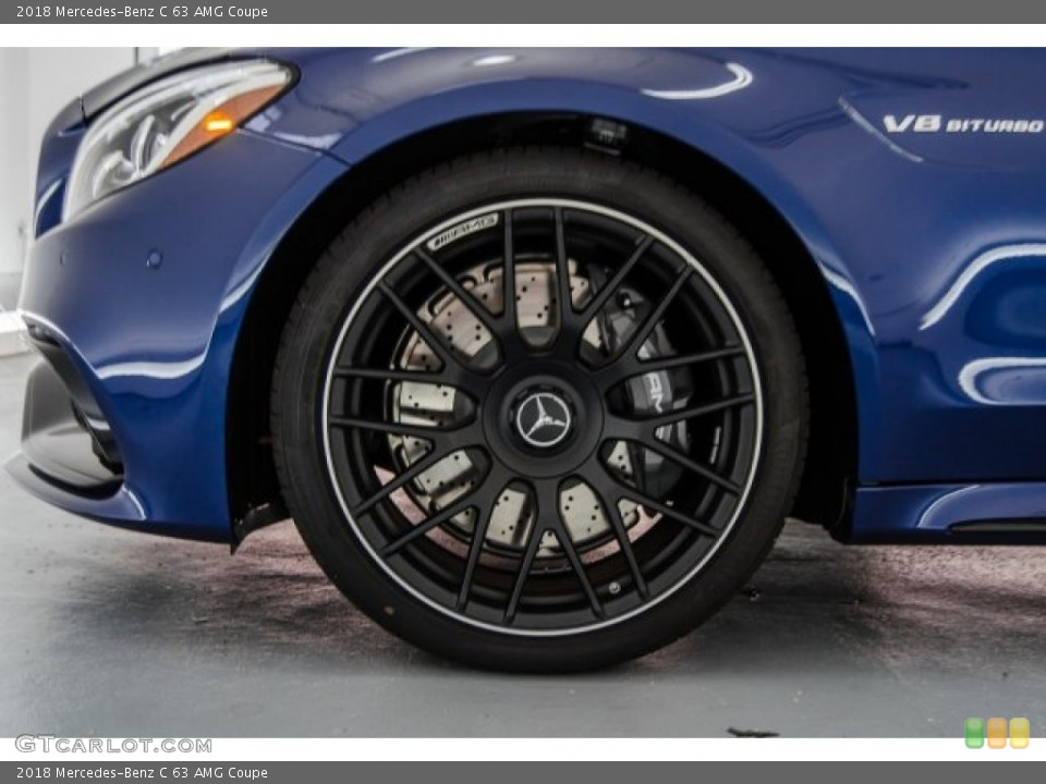 2018 Mercedes-Benz C 63 AMG Coupe Wheel and Tire Photo #123423734