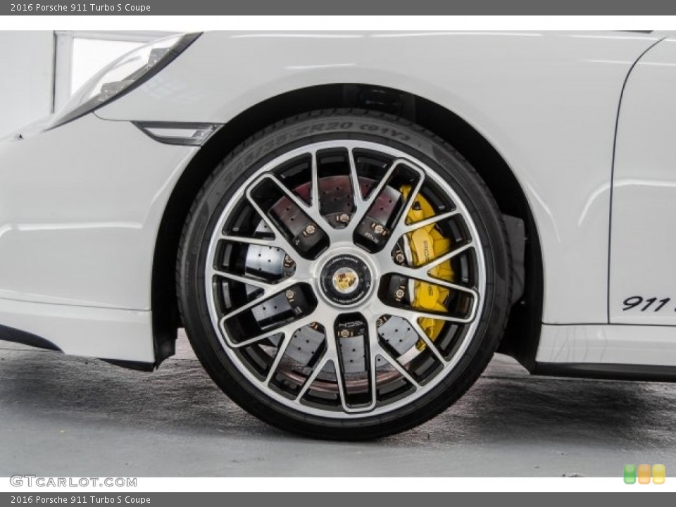 2016 Porsche 911 Turbo S Coupe Wheel and Tire Photo #123449935