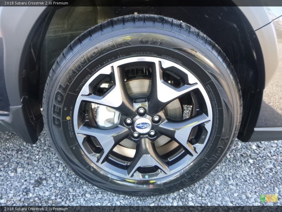 2018 Subaru Crosstrek 2.0i Premium Wheel and Tire Photo #123481228