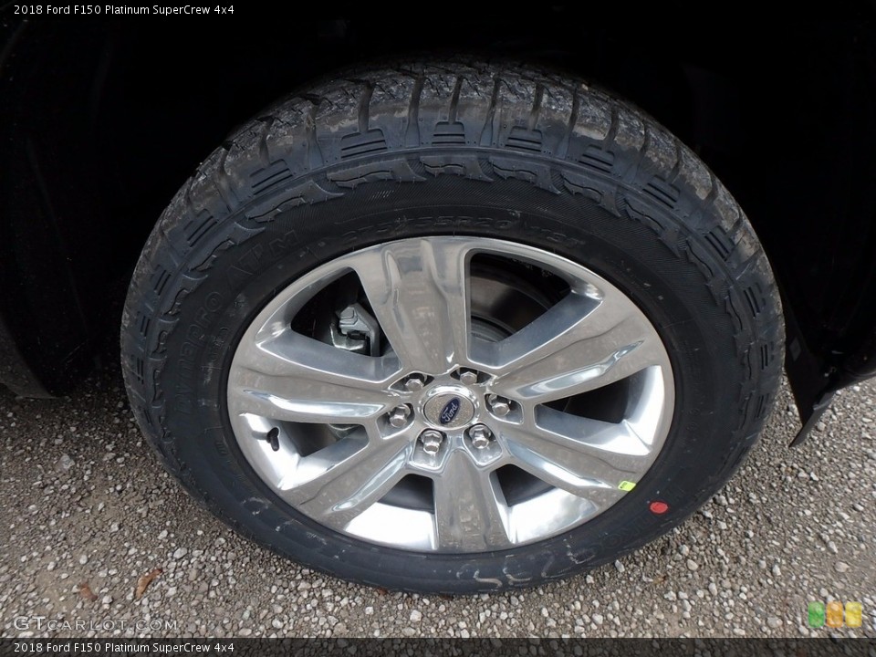2018 Ford F150 Platinum SuperCrew 4x4 Wheel and Tire Photo #123481482