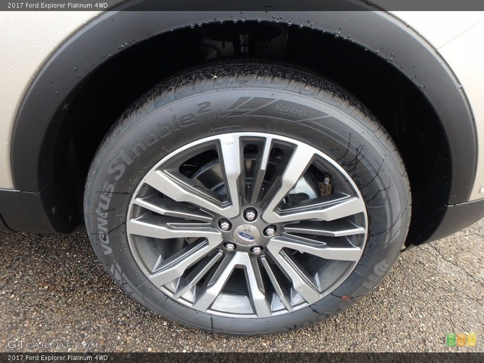 2017 Ford Explorer Platinum 4WD Wheel and Tire Photo #123483733