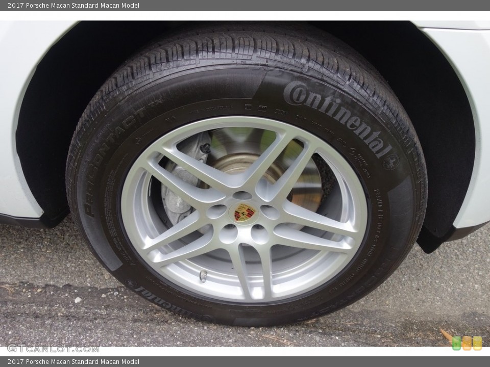 2017 Porsche Macan  Wheel and Tire Photo #123486880