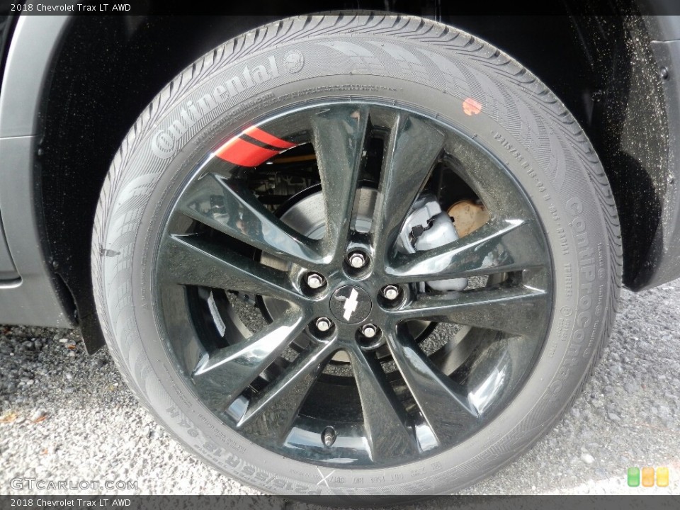 2018 Chevrolet Trax LT AWD Wheel and Tire Photo #123491414