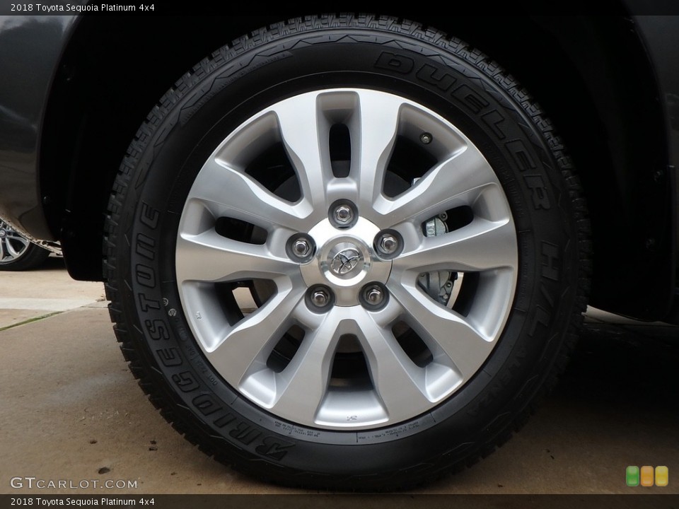 2018 Toyota Sequoia Platinum 4x4 Wheel and Tire Photo #123492449