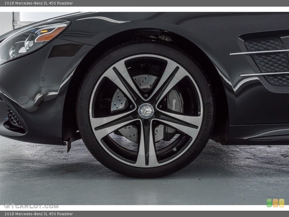 2018 Mercedes-Benz SL 450 Roadster Wheel and Tire Photo #123498626