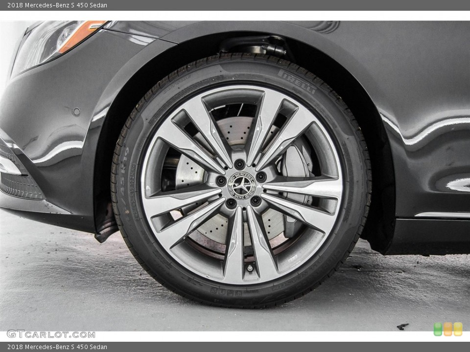 2018 Mercedes-Benz S 450 Sedan Wheel and Tire Photo #123499628