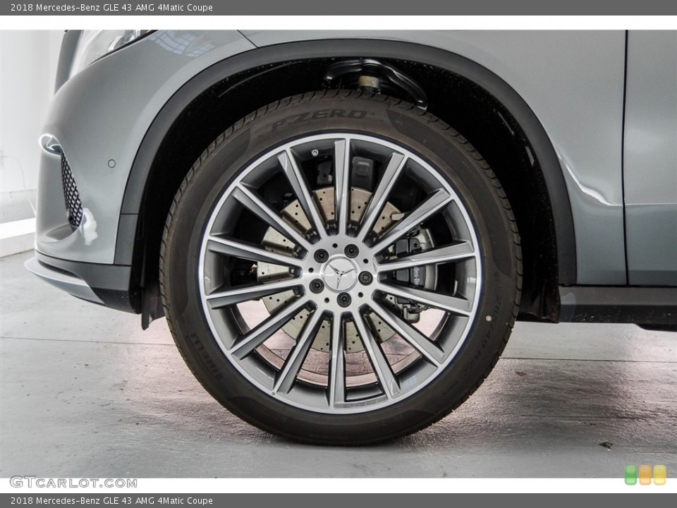 2018 Mercedes-Benz GLE 43 AMG 4Matic Coupe Wheel and Tire Photo #123500747