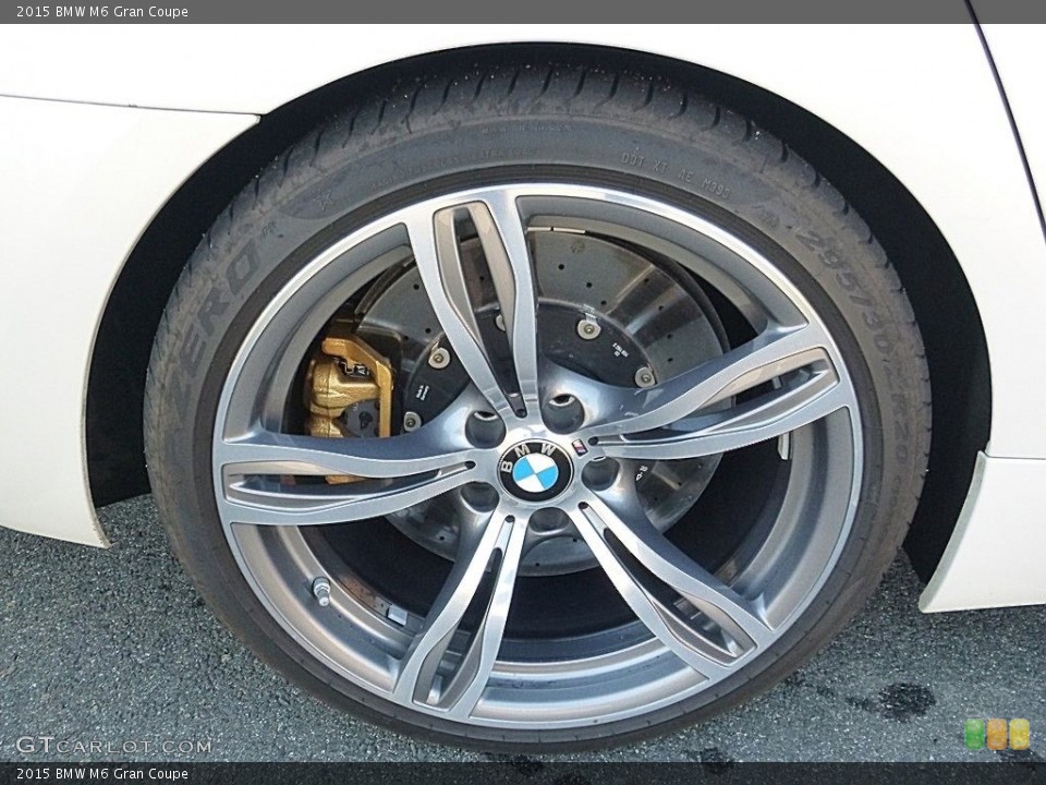 2015 BMW M6 Gran Coupe Wheel and Tire Photo #123523388