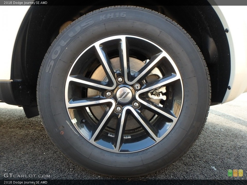 2018 Dodge Journey SE AWD Wheel and Tire Photo #123527273