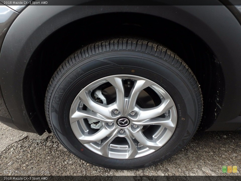 2018 Mazda CX-3 Sport AWD Wheel and Tire Photo #123527342