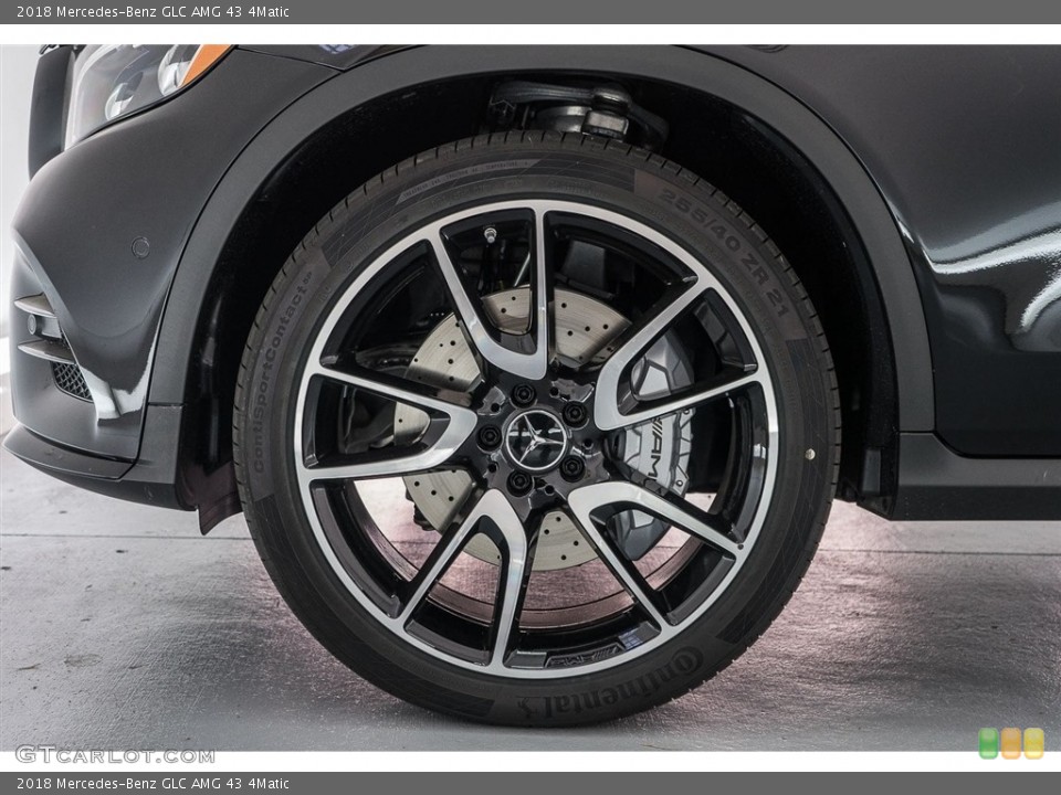 2018 Mercedes-Benz GLC AMG 43 4Matic Wheel and Tire Photo #123529829