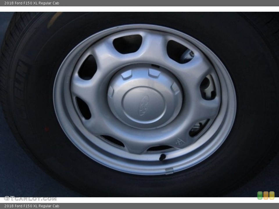 2018 Ford F150 XL Regular Cab Wheel and Tire Photo #123542479