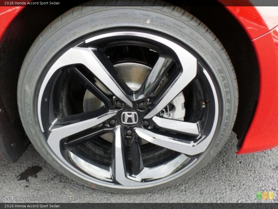 2018 Honda Accord Sport Sedan Wheel and Tire Photo #123556033