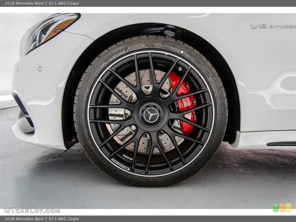 2018 Mercedes-Benz C 63 S AMG Coupe Wheel and Tire Photo #123567112