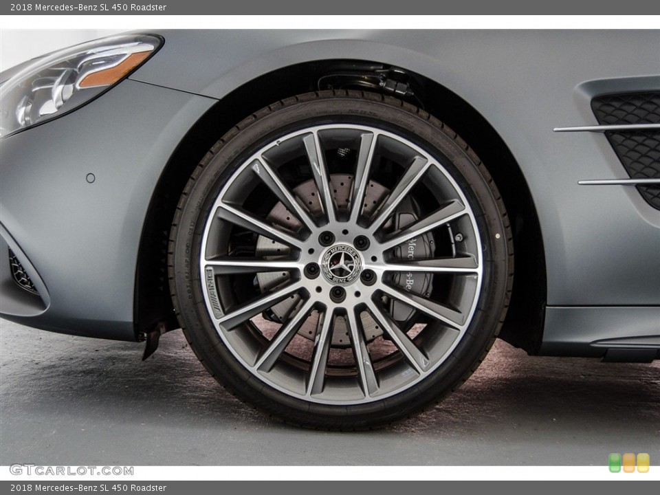 2018 Mercedes-Benz SL 450 Roadster Wheel and Tire Photo #123568480