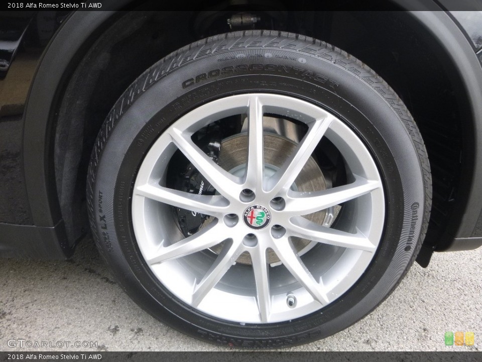 2018 Alfa Romeo Stelvio Ti AWD Wheel and Tire Photo #123575311