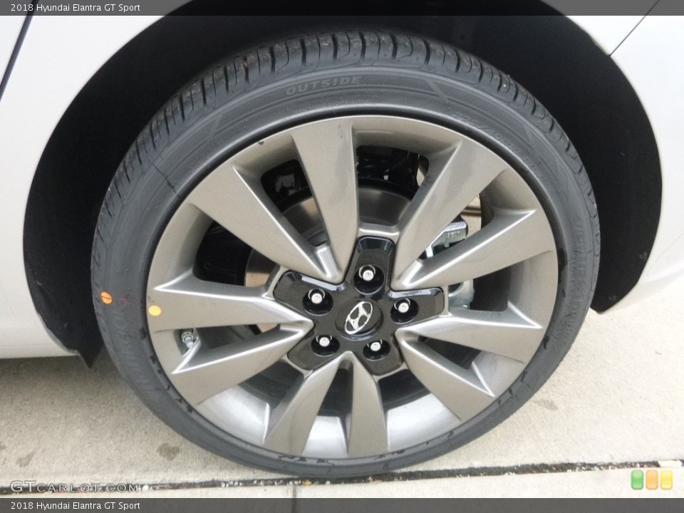 2018 Hyundai Elantra GT Sport Wheel and Tire Photo #123576724