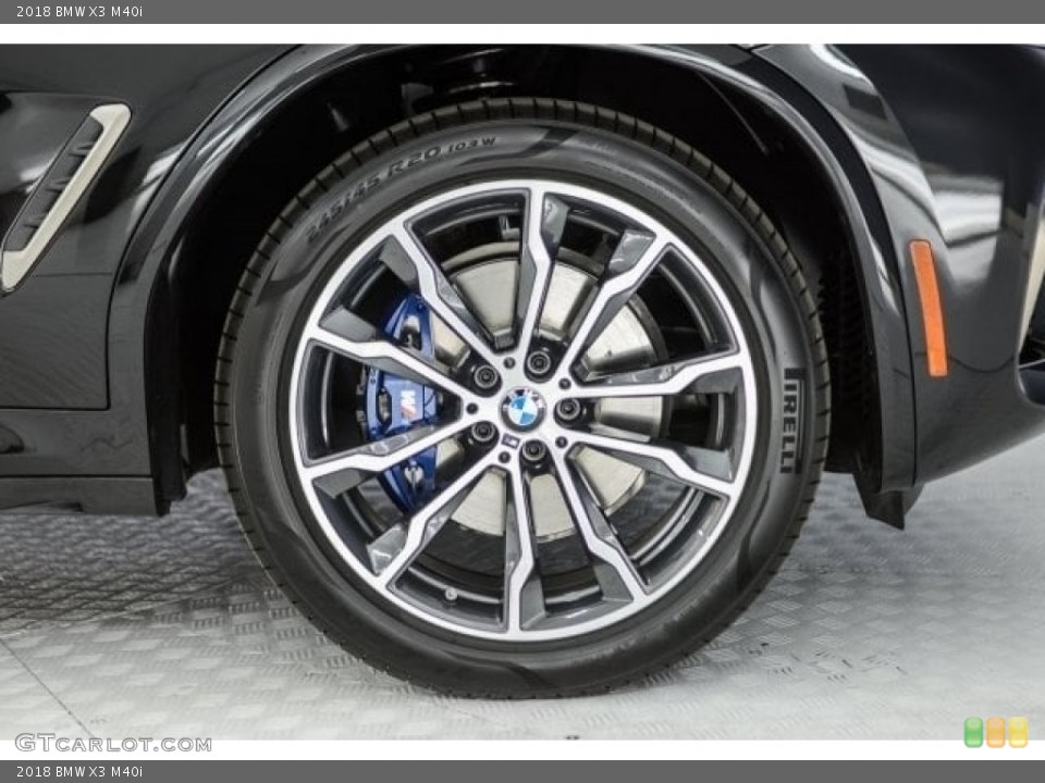 2018 BMW X3 M40i Wheel and Tire Photo #123579232