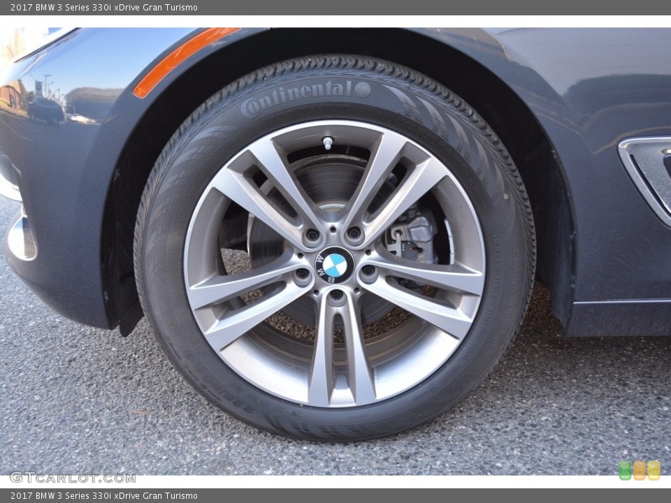 2017 BMW 3 Series 330i xDrive Gran Turismo Wheel and Tire Photo #123599006
