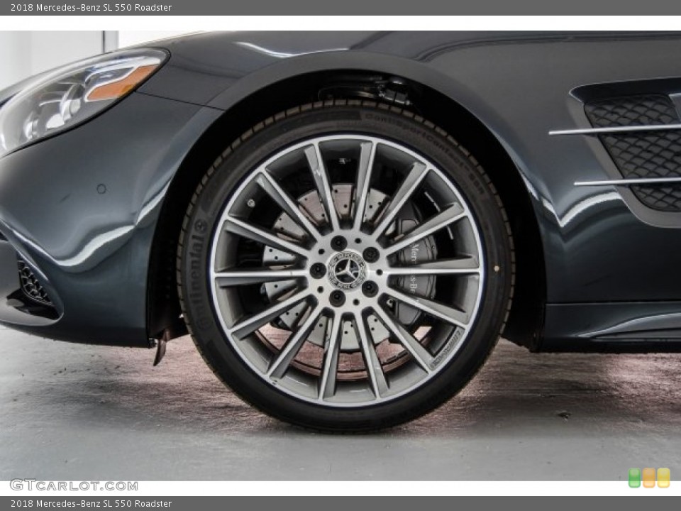2018 Mercedes-Benz SL 550 Roadster Wheel and Tire Photo #123611732
