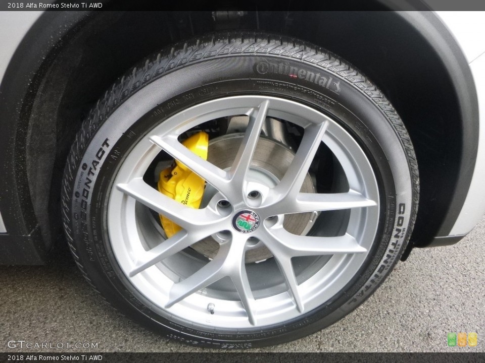 2018 Alfa Romeo Stelvio Ti AWD Wheel and Tire Photo #123621829