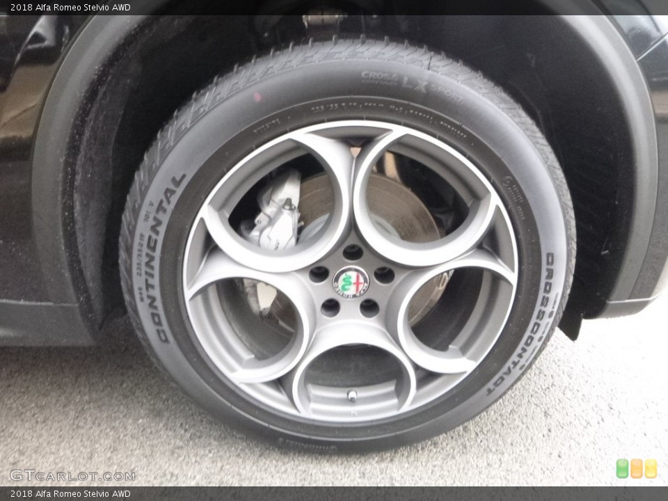 2018 Alfa Romeo Stelvio AWD Wheel and Tire Photo #123623302