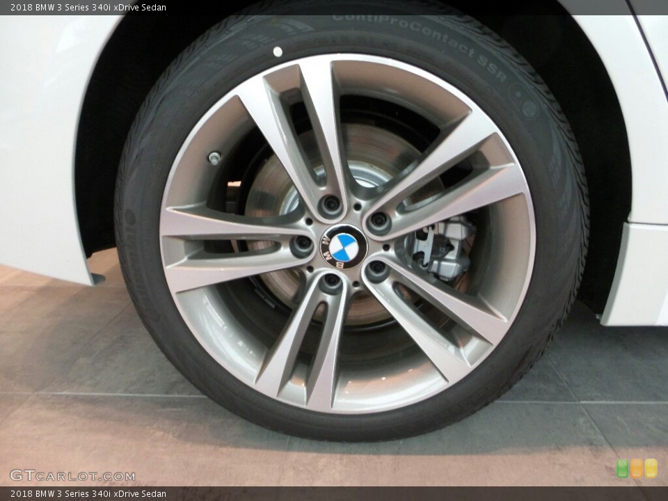 2018 BMW 3 Series 340i xDrive Sedan Wheel and Tire Photo #123624265